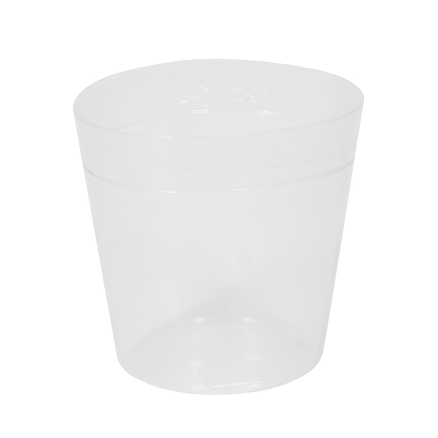 Plastic Pot Inserts, Transp. Ø12x11