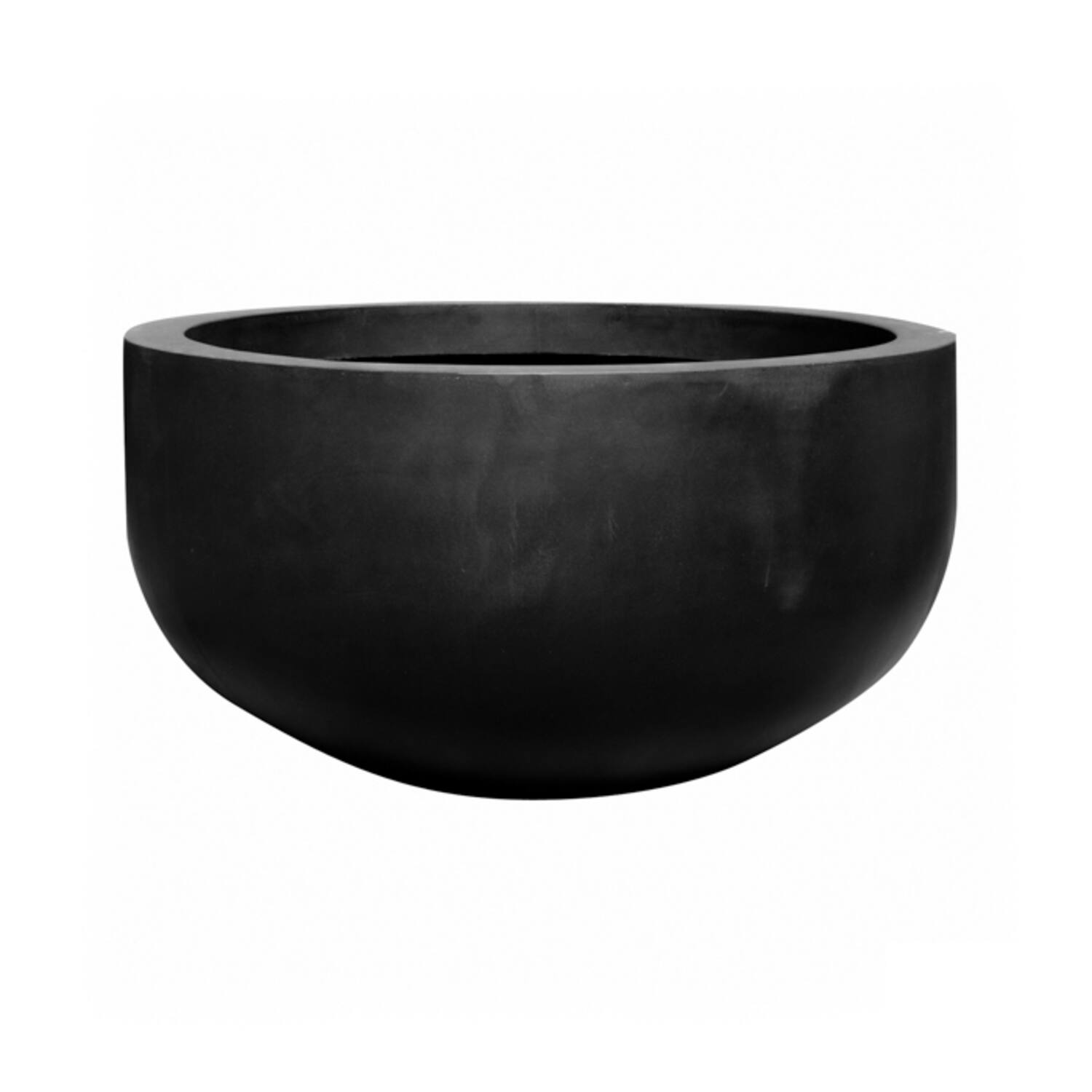 City bowl L, Black (E1165-S1-01), pottery | Shop - Pottery Pots US
