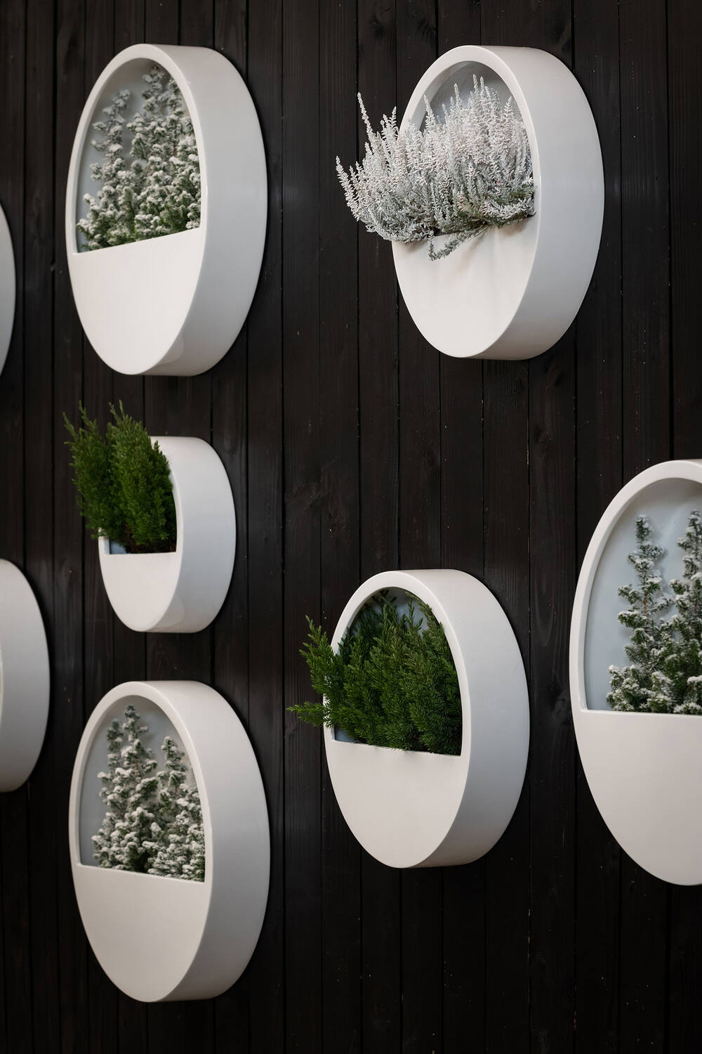 Wally (hanging) S, Glossy White