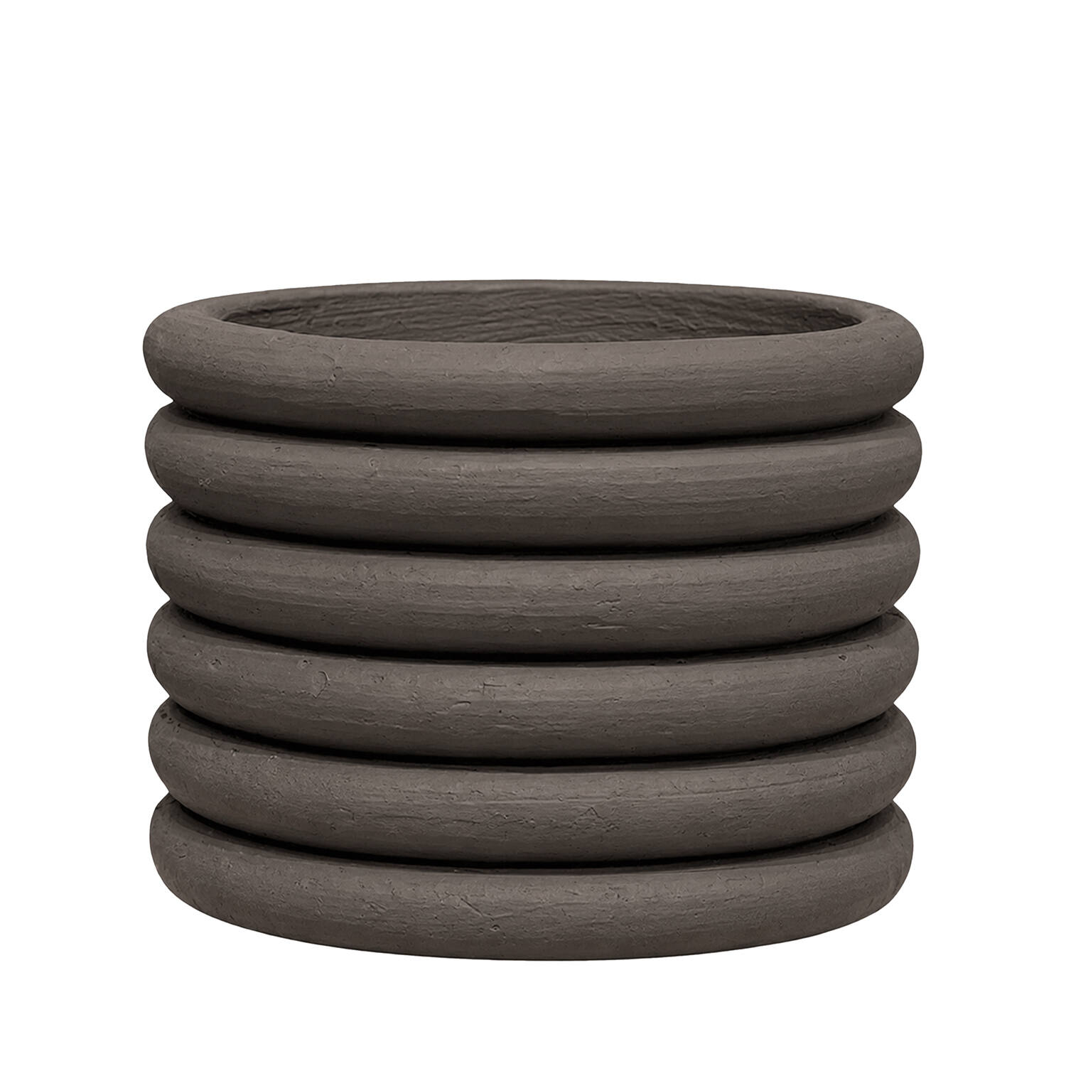 Milo Low L, Ribbed Brown