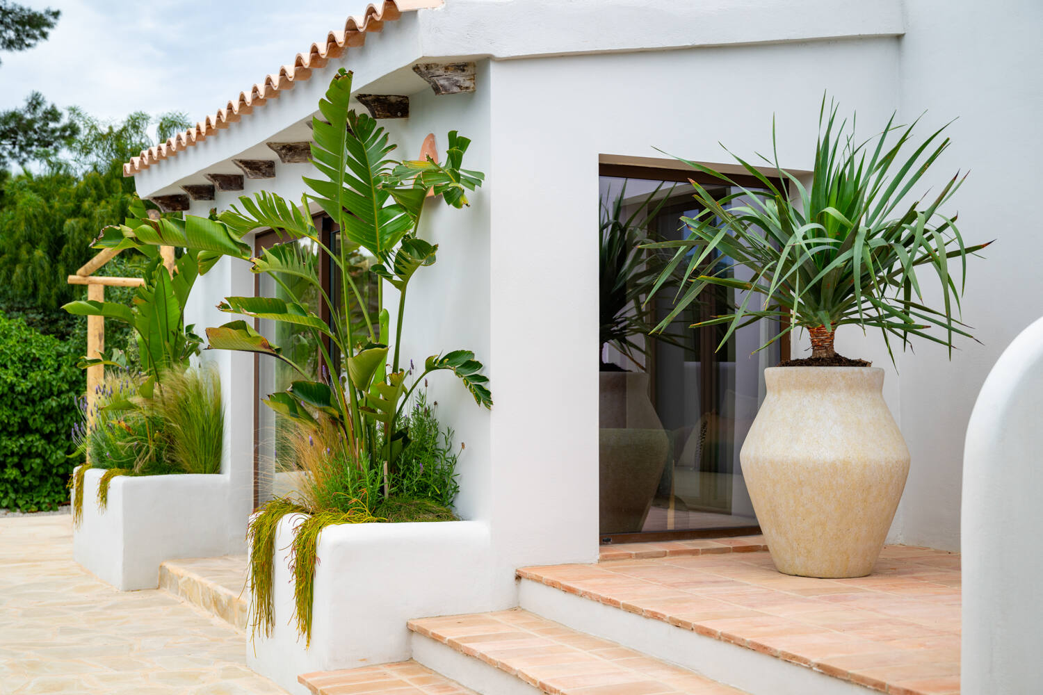 Fleuri High L, Travertine Beige