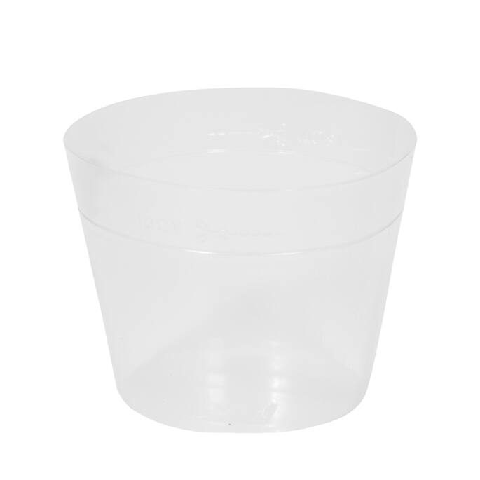 Plastic Pot Inserts, Transp. Ø19x18