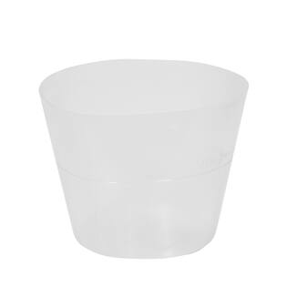 Plastic Pot Inserts, Transp. Ø30x22