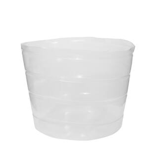 Plastic Pot Inserts, Transp. Ø65x48