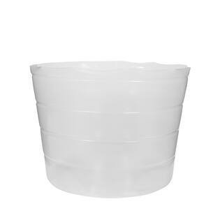 Plastic Pot Inserts, Transp. Ø80x60