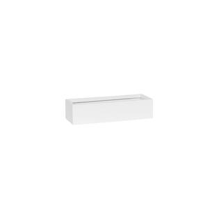 (S) Balcony Slim Low XS, Matte Whit