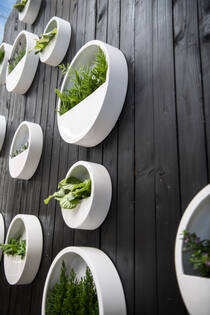 Wally (hanging) XS, Glossy White