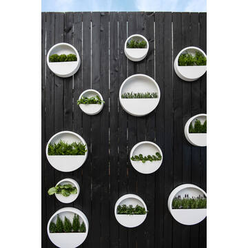 Wally (hanging) M, Glossy White