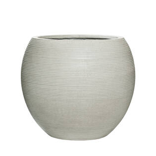 Abby L, Light Grey (horiz. ridg.)