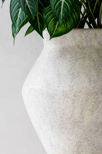 Fleuri L, Travertine Beige
