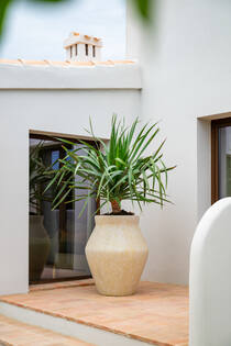 Fleuri High L, Travertine Beige