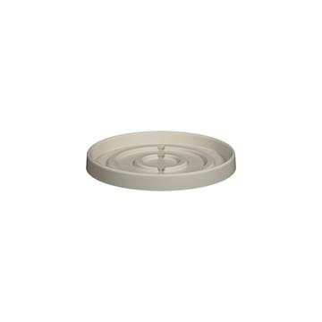 Saucer Round 52, Silk White