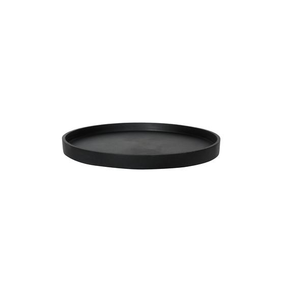 Saucer Round S, Black