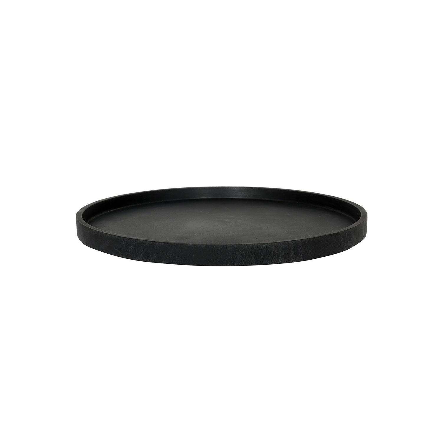 Saucer Round M, Black