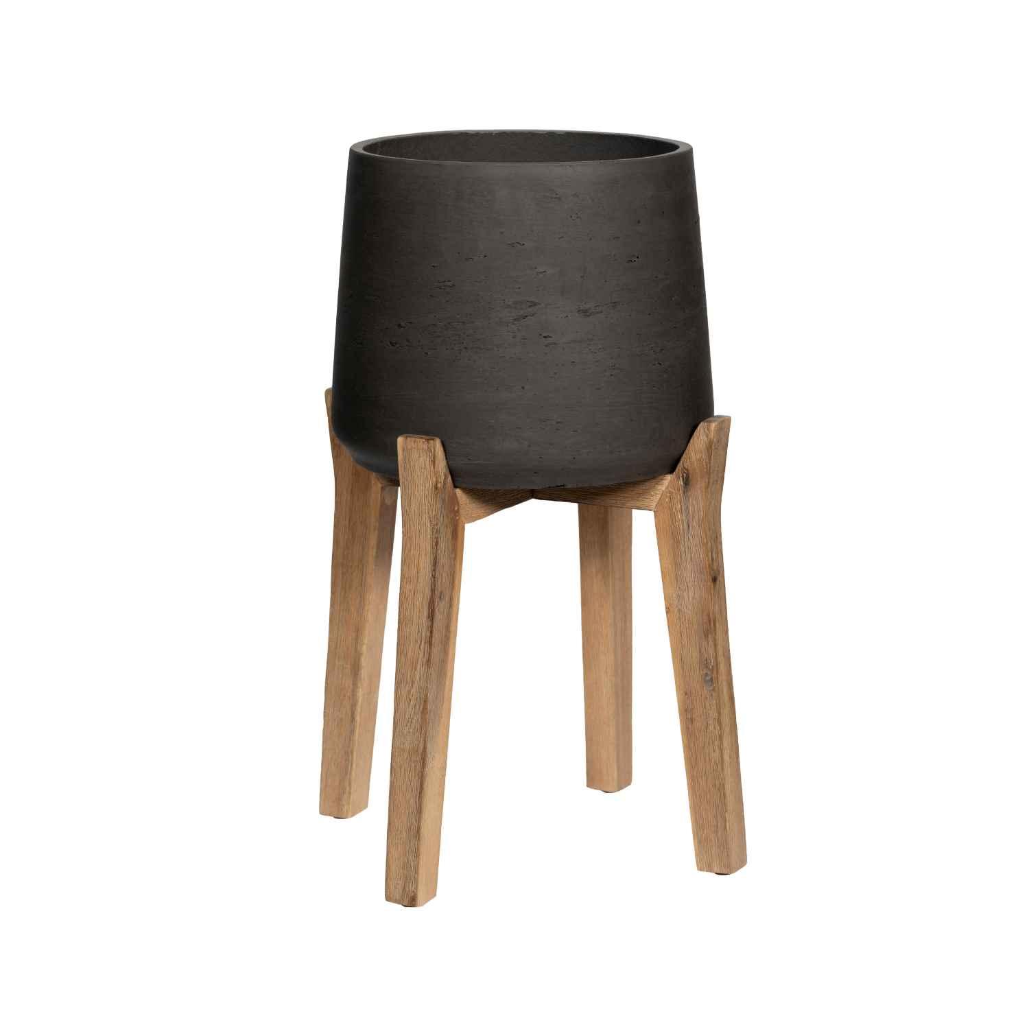 Patt M (Feet High), Black Washed